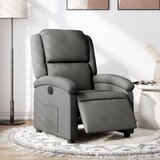 Maison Chic Električni naslanjač - Relax naslanjač temno sivo blago, (22061808) | Shoptok.si