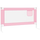  Sigurnosna ograda za dječji krevet ružičasta 150x25 cm tkanina | shoptok.hr