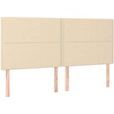  Okvir za krevet s uzglavljem krem 180 x 200 cm od tkanine | shoptok.hr