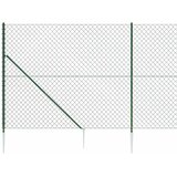  Žičana ograda sa šiljastim držačima zelena 2 x 25 m | Eponuda.com