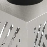  Solarna LED svjetlost za stazu 2 pcs Srebrno Nehrđajući čelik | shoptok.hr