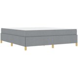 Krevetna konstrukcija Svijetlo siva 180 x 200 cm tkanina | shoptok.hr