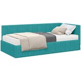  Kutni krevetni okvir s madracem 2 kom. Tirkizna 90 x 200 cm | shoptok.hr