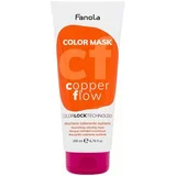 Fanola Color Mask barva za lase za barvane lase za vse vrste las 200 ml odtenek Copper Flow