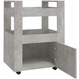  Kolica siva boja betona 60x45x80 cm konstruirano drvo | shoptok.hr