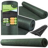  Zaštitna mreža za ogradu 1.5M x 25M 140g/m² - zelena Cene