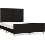  Okvir za krevet bez madraca crni 140x200 cm od tkanine | shoptok.hr