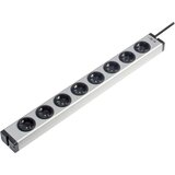 Ehmann Razdelilna letev brez stikala 8-delna aluminij\, varnostni kontakt 0600x00082031, (20641608) | Shoptok.si