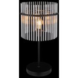 Globo 15698T1 - Stona lampa GORLEY 1xE14/60W/230V prečnik 30 cm crna | Eponuda.com