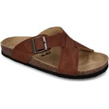 Grubin Muške papuče Borsallino 1084010, Braon | Eponuda.com