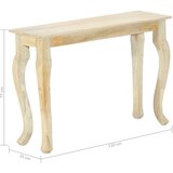  Konzolni stolić 110x35x77 cm Masivno drvo manga - 110 x 35 x 77 cm 1 | shoptok.hr