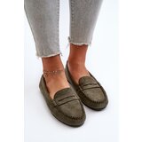 EVENTO Women's Suede Moccasins Dark Beige Ranica | Eponuda.ba