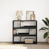 Furnova Knjižna omara/pregrada črna 100x33x94,5 cm, (21950976) Cene