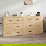The Living Store Komoda 2 kosa sonoma hrast inženirski les - Komoda, (21662695) | Shoptok.si