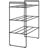 House Nordic Crni metalni stalak za cipele Swansea – | shoptok.hr
