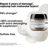 L´Oréal Paris Serie Expert Absolut Repair Molecular maska za dubinsko jačanje kose 75 ml | shoptok.hr