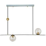 Vidik 21790 LED LUSTER+2xG9 PLAVI S ZLATNIM DETALJIMA | shoptok.hr