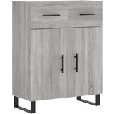  Visoka komoda siva sonome 69 5x34x180 cm od konstruiranog drva | shoptok.hr