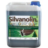 SILVAPRODUKT Zaščitni premaz za les Silvanolin rjav (5 kg, ščiti pred delovanjem lesnih gliv, insektov in morskih škodljivcev, tudi za les, izpostavljen vremenskim | Shoptok.si