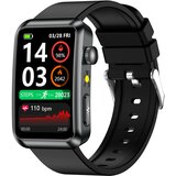 INF Napredna pametna ura z EKG, merjenjem srčnega utripa in SOS - združljiva z Android in iOS Black, (5000129888) | Shoptok.si