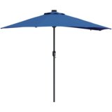 vidaXL vrtni suncobran plava 294 x 150 x 223 cm tkanina | shoptok.hr