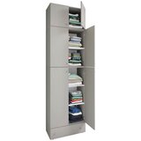 MID.YOU Omara Za Oblačila Lona Xxl, Siva | Shoptok.si
