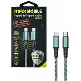 Max Mobile data kabl usb type-c gen 31 kevlar 3029 - 100 w Cene
