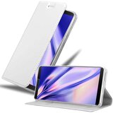 Cadorabo Ohišje, združljivo z Cubot J3 PRO v klasično srebrno - Zaščitni ovitek z magnetnim zapiranjem, stoječo funkcijo in režo za kartice, (20563582) | Shoptok.si