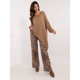 Och Bella Sweater-TW-SW-BI-1925.85-camel | Shoptok.si