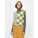 Vans Pulover Courtyard Checker Sweater Vest VN000F6WBD41 Zelena Regular Fit
