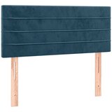 Box spring krevet s madracem tamnoplavi 80 x 200 cm baršunasti | shoptok.hr