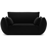 Mazzini Sofas Črn žameten fotelj Vanda – Cene