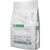 Nature's Protection SC White Coat Adult, Bela Riba i Račići - 10 kg | Eponuda.com