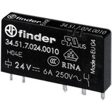 Finder 34.51.7.024.0310 Relej za tiskane pločice 24 V/DC 6 A 1 prebacivanje 1 ST | Eponuda.ba