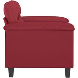  Fotelja crvena boja vina 60 cm od umjetne kože | shoptok.hr