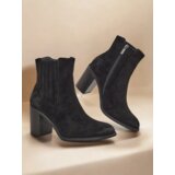 Resti Eco-suede women's ankle boots on a block heel Cesios | ePonuda.com
