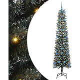 vidaXL Umestno božično drevo med 300 LED Zelena 58 x 58 x 210 cm | Shoptok.si