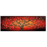  Slika - Fiery Tree (1 Part) Narrow 120x40 | shoptok.hr