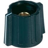 OKW Okruglo dugme s promjerom 13,5 mm crna promjer osi 6 mm Cijene