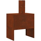  Kamin Smeđa 60 x 40 x 96 cm Čelik otporan na vremenske uvjete | shoptok.hr