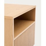 Kave Home Nočna omarica v hrastovem dekorju v naravni barvi Helvine – | Shoptok.si