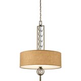 Elstead Lighting Elstead Celestial Stropna svetilka s 3 lučmi, bronasta, bež, E27, (22098741) | Shoptok.si