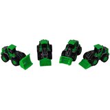  Set kmetijskih vozil Zeleni traktorji s nastavki - 4u1 | Shoptok.si