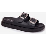 Boto Women's Sandals With Buckles On Platform Black Elamas | Shoptok.si