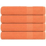  Ručnici za saunu FROGN 4 kom narančaste boje 80x200 cm 360 g/m² | shoptok.hr