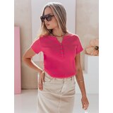DStreet Bluzka damska one size prążkowana KISS LOOK różowa | Shoptok.si