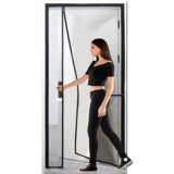 INF Magnetna vratna zavesa iz steklenih vlaken Black M, (21540726) | Shoptok.si