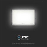  LED spoljni solarni reflektor LED/30W/3,2V 6400K crna + daljinski upravljač | Eponuda.com