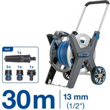 Lux Tools voziček za vrtno cev pro vklj. s 30 m cevjo in kovinskim bobnom Cene