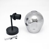  Zidna lampa LILI 1xE27/15W/230V crna/siva | Eponuda.com